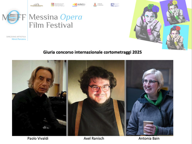 Foto Definita la Giuria del Concorso cortometraggi della IXa Edizione del Messina Opera Film Festival