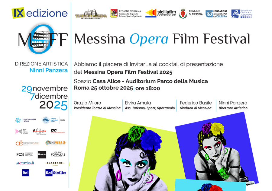 Cinema e Melodramma si incontrano a Roma: Presentazione Ufficiale della IX Edizione del MOFF