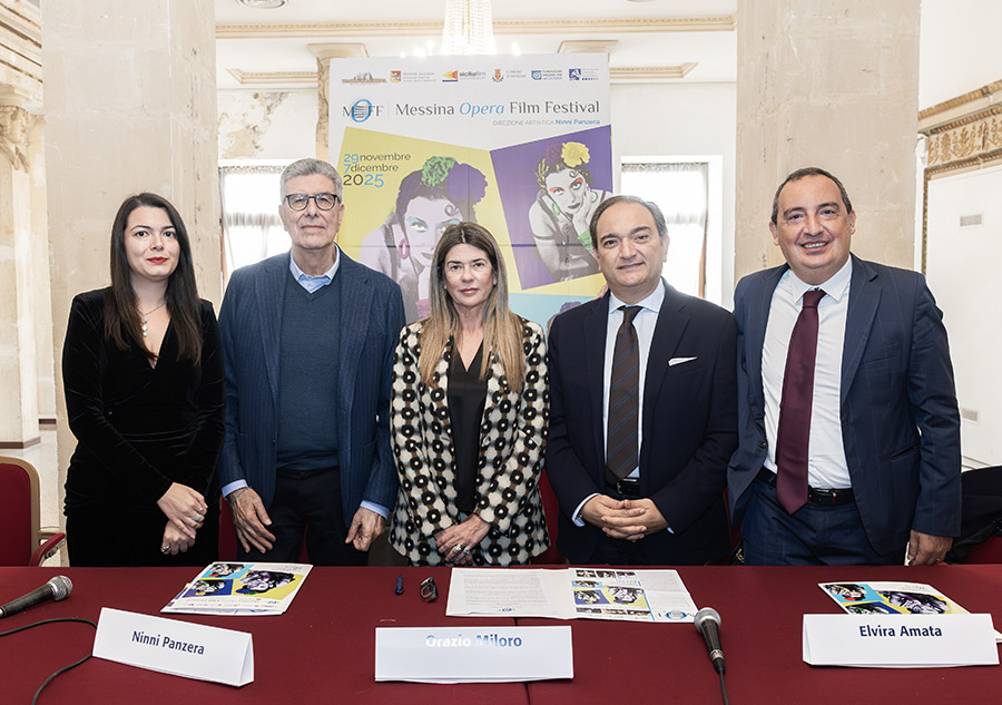 Presentata la IX^ Edizione del Messina Opera Film Festival, dal 29 novembre al 7 dicembre