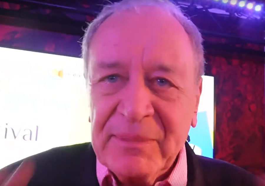 Servizio di Emanuela Del Zompo su Oltre le Colonne, Intervista Andrea Andermann