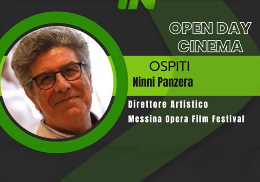 Ninni Panzera ospite di Open day cinema a Radio In, martedi 2 dicembre 2025