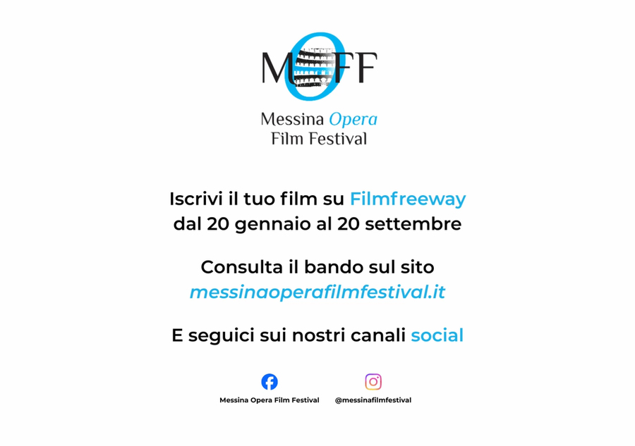 Spot Concorso Cortometraggi X^ Edizione Messina Opera Film Festival - MOFF 2026 